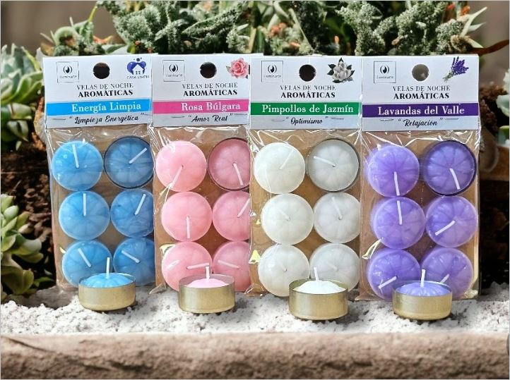 VELAS DE NOCHE AROMATICA
