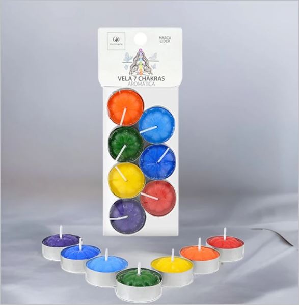 VELAS NOCHE 7 CHAKRAS