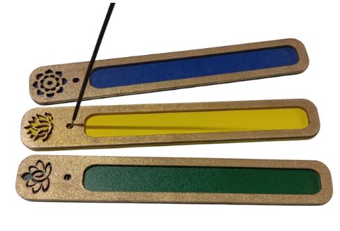 PORTA SAHUMERIO PLANO COLOR CALADO