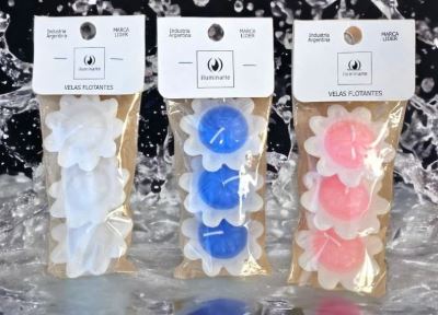 VELAS FLOTANTES X3U
